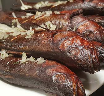 Poisson boucané