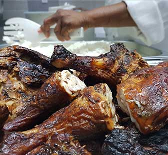 poulet boucané