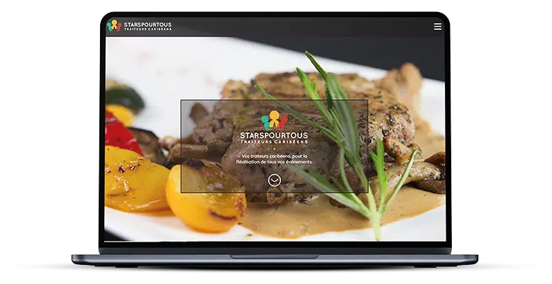 Mockup site web StarsPourTous