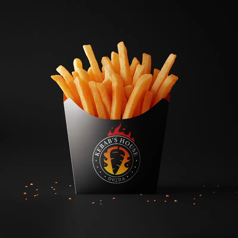 Mockup frites de Kebab's House
